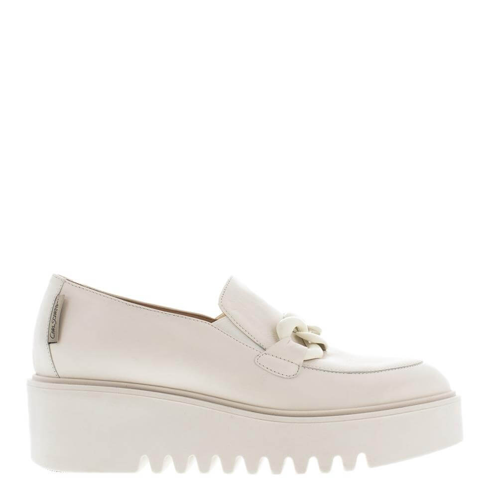 Off sales white loafer